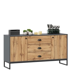 Loft LD.689010.000 Dresser (Oak Wotan/Onyx Grey )