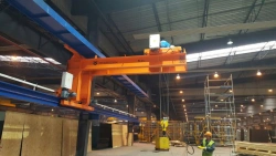General industrial wall mounted jib crane, model KKNP-Q-L/H