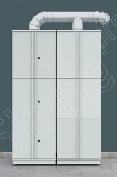 Reagent cabinet acid resistant