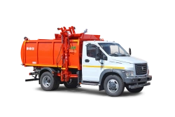 Garbage truck KO-440-2N, type KO-440, modification KO-440-2N, base chassis and vehicles: GAZ-C41R13, GAZ-C41R33.