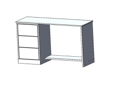 Metal auto mechanic's table