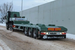 Semitrailer of modification FSA-453A (without installation of hydraulic equipment and without installation of crane-manipulator