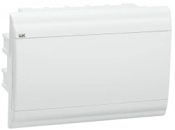 MKP82-V-12-WD-41-10 Box ShchRV-P-12 modules recessed plastic IP41 PRIME white door