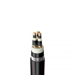 Power cable K9PV... 6-35kV copper with EPR insulation in PE sheath. 6-35kV copper with EPR insulation, armoured in BG ng(A)-HF j
