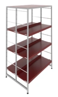 Metal shelving unit 900x570x1152 mm