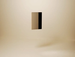 Shipboard non-metallic furniture. Mirror with frame RBPG