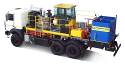 Pumping unit for well cementing SIN35.36