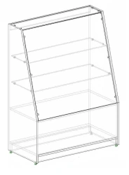 Pharmacy display cabinet RL 07/10