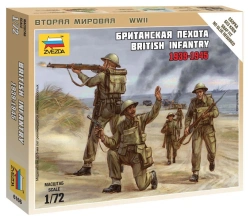 Assembled model "British Infantry"