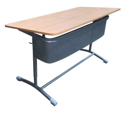 Desk (desk) height-adjustable and tilt-adjustable single-seat PTUR-5