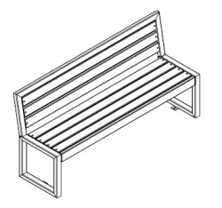 Bench, article 10062