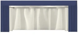 Set of curtains for model "Marseille 1"