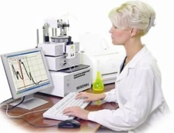 Liquid chromatograph "Milichrom-6" microcolumn liquid chromatograph