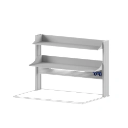 Technological shelving unit for wall table 1200 TSPR