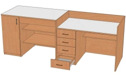 Demonstration table for physics classroom. Model: SDF