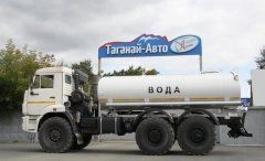 Tank truck for transportation of food liquids (technical water) type 5675K modification 567511-20 on KAMAZ 43118-A5, 43118-5 cha