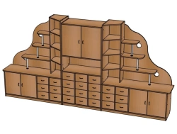 Set of furniture ''Knowledge Corner'' / NM53