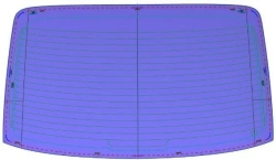 Rear window for vehicle type FB Code S032ATRWGTY