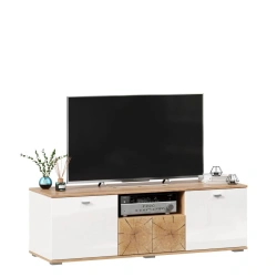 Fiji LD.659130.000 TV cabinet 1400 (Oak Gold/White )