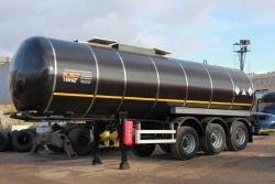 Semi-trailer tank trailer for transport of dark oil products FOX TANK 877717 (modification 877717) with maximum permissible load
