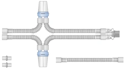Respiratory devices for joint use with anaesthetic and resuscitation equipment, version: p