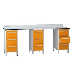 Medical table according to TU 32.50.30-009-69573749-2021, article number DM-2-106-34.K2.F2.