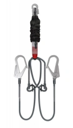 Fire-resistant sling with shock absorber model ABF222, article number ABF222R-65
