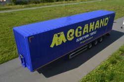 Three-axle commercial semitrailer, modification BSA-453