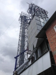 Food processing ladle belt bucket elevator NL series model NL-10-U