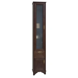 Cupboard - column Aquaton Idel left oak chocolate 1A198003IDM8L1.A198.0.03I.DM8.L