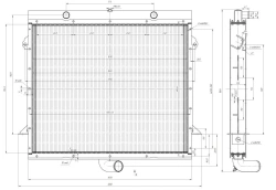 Water radiator 744P1-1301.000-30-02