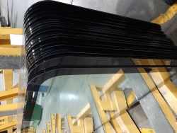 320302-08-5403040-03 Rear narrow outer window pane of left side panel left side window