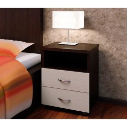 Wooden bedside cabinet for bedroom 350x350x600 mm Art. T-4