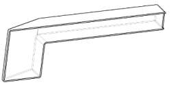 S.15M-21.70.505 Arch trim left side