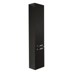Cupboard - column Aquaton Aria hanging black gloss 1A134403AA9501.A134.4.03A.A95.0