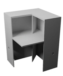 Universal corner outer barrier C