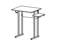 Pupil's table for drawing and painting (Trade mark Alliance-C)