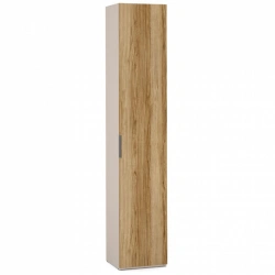 "SOHO" FCC-02.DS/DT, Wardrobe 1dv., 5 shelves gl.400 (oak) from the set of modular furniture "SOHO"