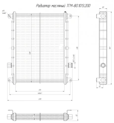 Oil radiator TGM-80.1013.200