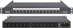 LPDU-14XF - Power Distribution Unit, powerCON input, 14 IEC C13 outputs, automatic fuses for each output.
