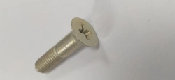 Bolts with reduced countersunk head 90° with tolerance field of rod diameter u8 and short threaded part 16??? steel OST 1 1193