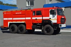 Fire tanker truck ??-6,?-(50-100), type 5883, modification 58814F (mod.5), on chassis Ural-4320-78, 4320-80, 4320-82, 4320-84.