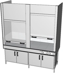 Laboratory fume cupboard ??-2?