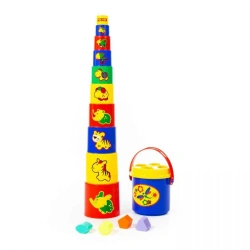 Fun Pyramid No. 3 (16 elements) (in a net), item 52605