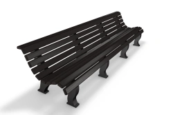 Sofa on polymer-sand supports 3 m