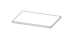Kitchen shelves model P 03