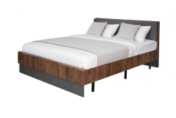 Wooden furniture for bedroom, dining room and living room: Bed model No.12
