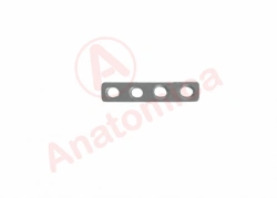 Straight plate with limited contact