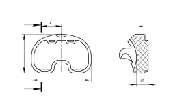 Tibial insert size/thickness: 2/22,5 mm. Item No. 14.02.225