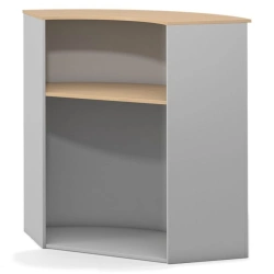 D24 Corner reception desk from the "Unica" office furniture set